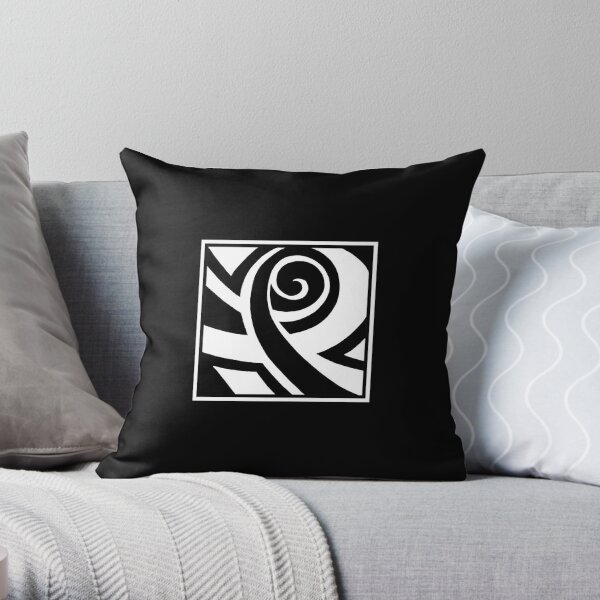 A Smiling Chappy Throw Pillow