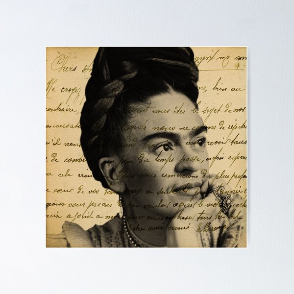 Item preview, Frida Kahlo Letters designed and sold by Muycote.