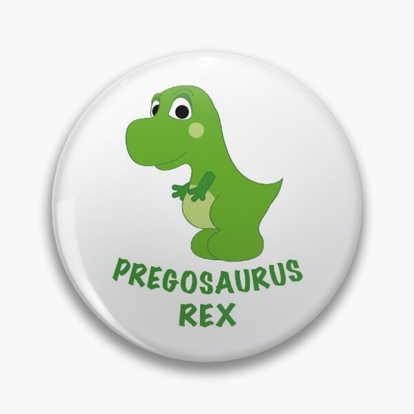 Item preview, Pregosaurus Rex Pregnant T-Rex Cute Dinosaur designed and sold by onicon.