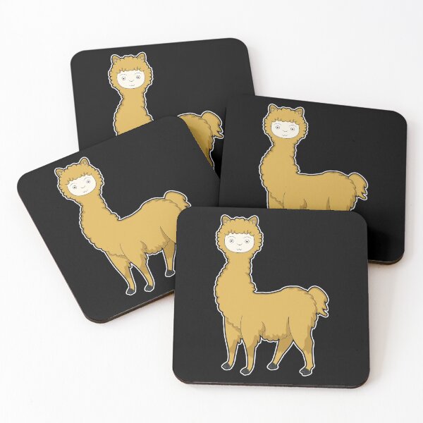 Item preview, Alpaca comic llama andean pet cute animal gift designed and sold by redshirtz.