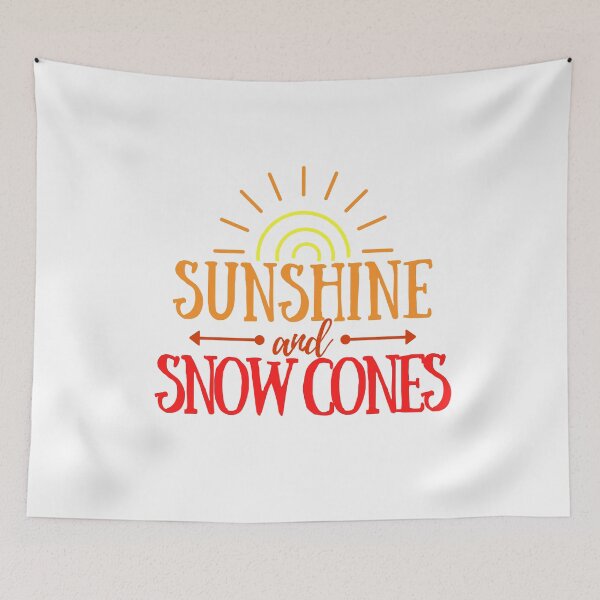 Item preview, Sunshine and Snow Cones - Summer  designed and sold by Seaglassgirl.