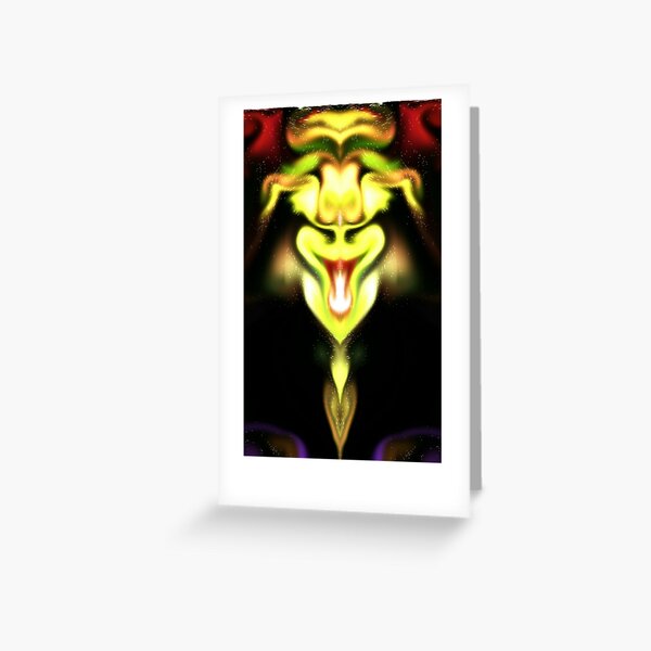 happy chinese dragon Greeting Card