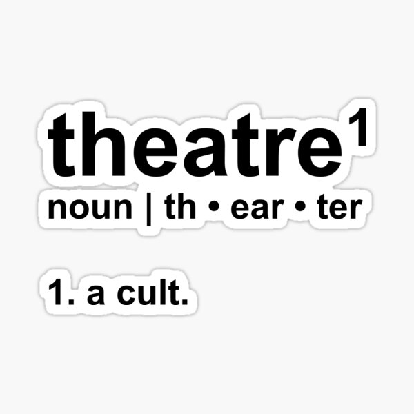 Item preview, Theatre definiton designed and sold by avotoasty.