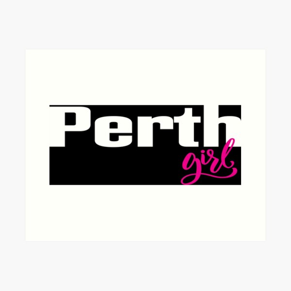 Item preview, Perth Girl Australia designed and sold by ProjectX23.