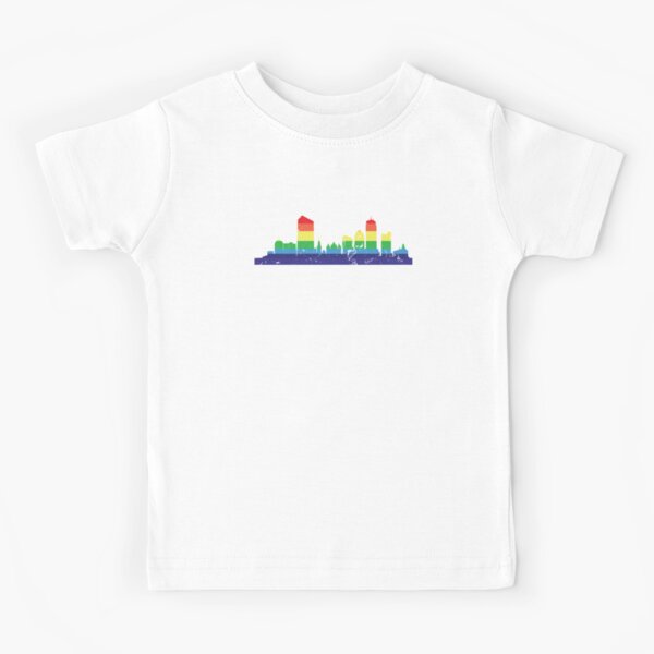 Item preview, LGBT Flag Rainbow Shirt LGBT Boston City Pride designed and sold by Orange Pieces.
