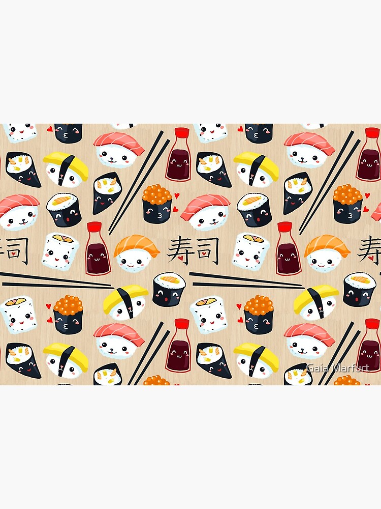 Kawaii Sushi by gaiamarfurt