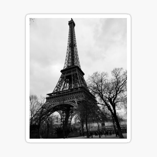 Aperçu de l'œuvre tour Eiffel créée et vendue par dancingbubbles.