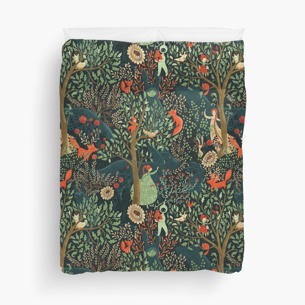 Whimsical Wonderland Duvet Cover