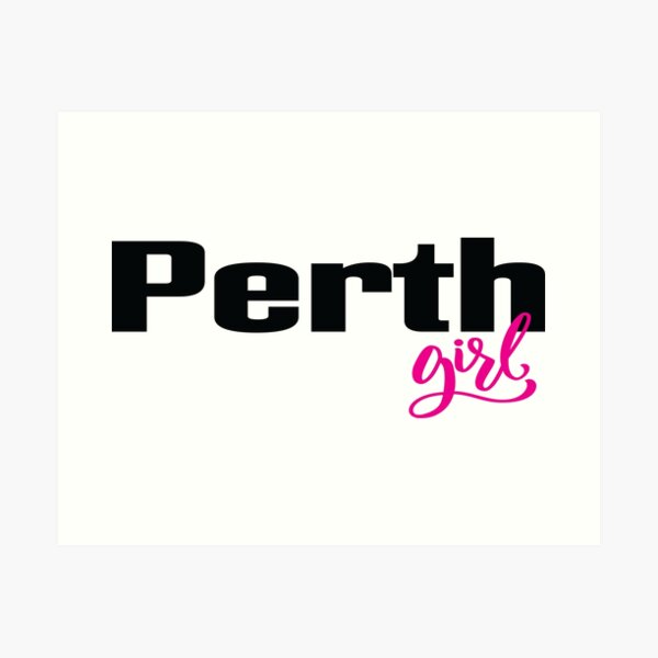 Item preview, Perth Girl Australia designed and sold by ProjectX23.