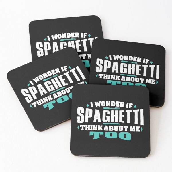 Item preview, I Wonder If Spaghetti Think About Me Too Food lover designed and sold by Orange Pieces.