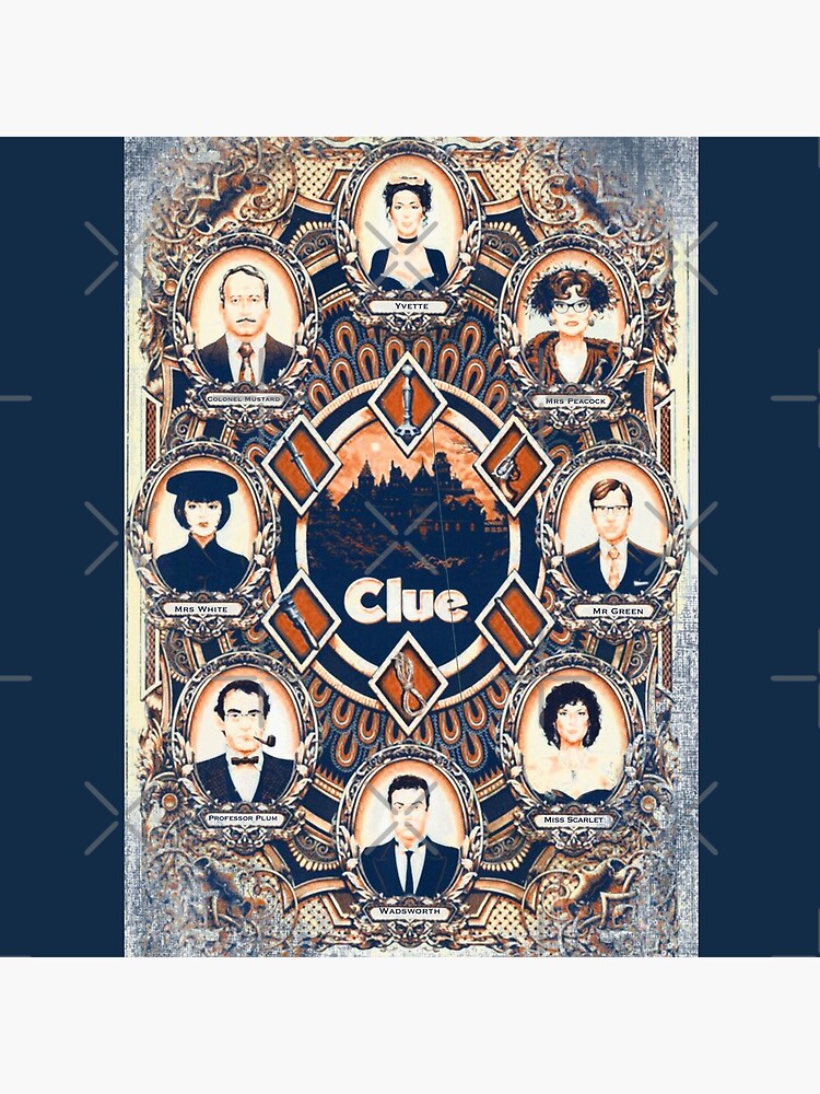 Not just a game anymore, poster of clue by MimieTrouvetou