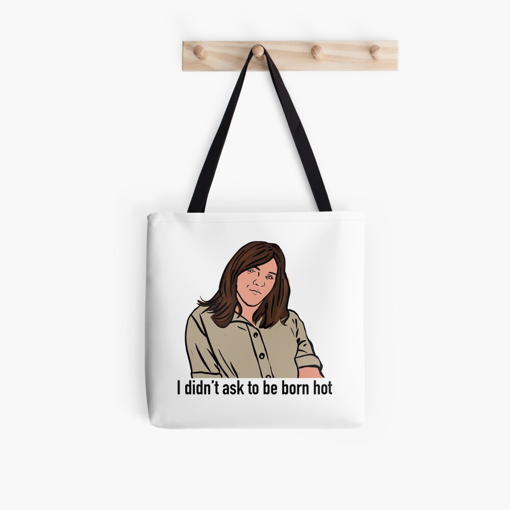 I Didn T Ask To Be Born Hot Tote Bag By Chiio0 Redbubble