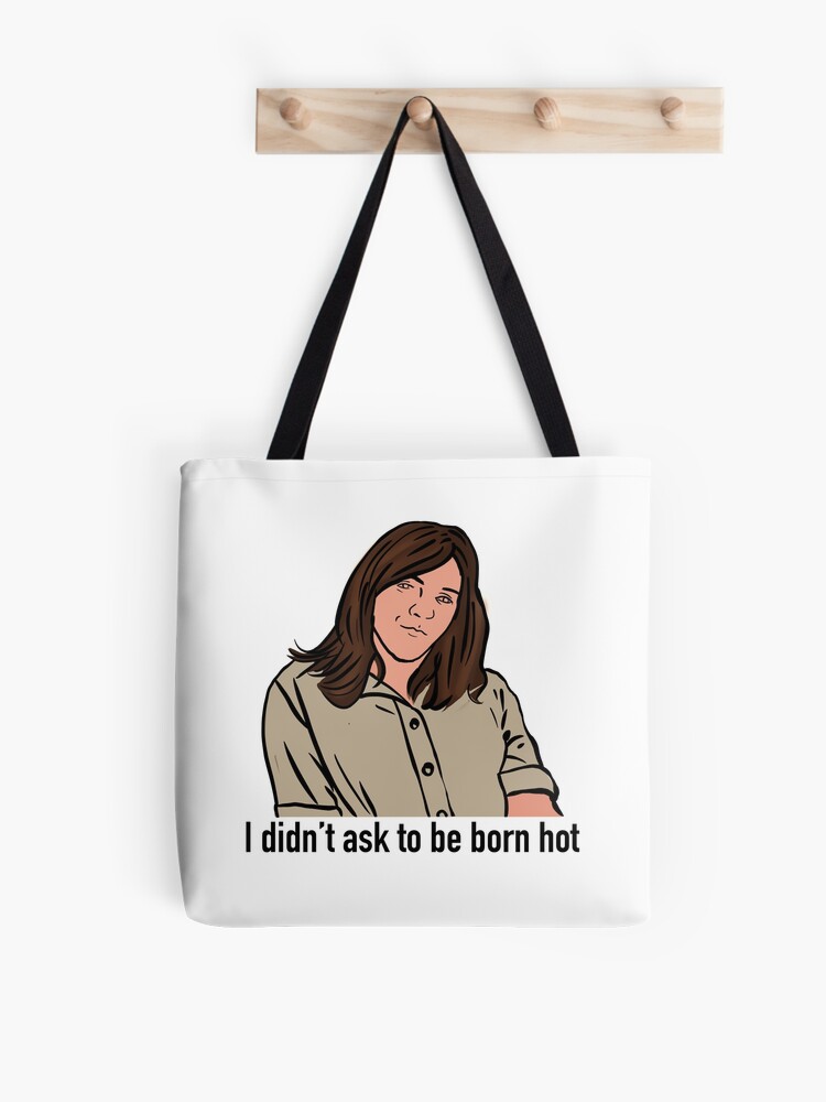 I Didn T Ask To Be Born Hot Tote Bag By Chiio0 Redbubble