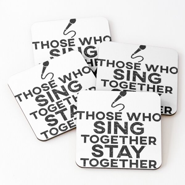Item preview, Those Who Sing Together Stay Together designed and sold by teesaurus.