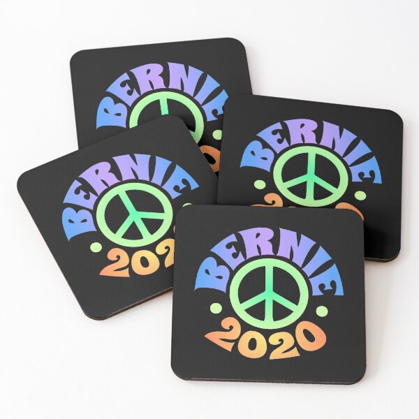 Item preview, Bernie Sanders 2020 Vintage Peace Symbol Hippie designed and sold by EstelleStar.