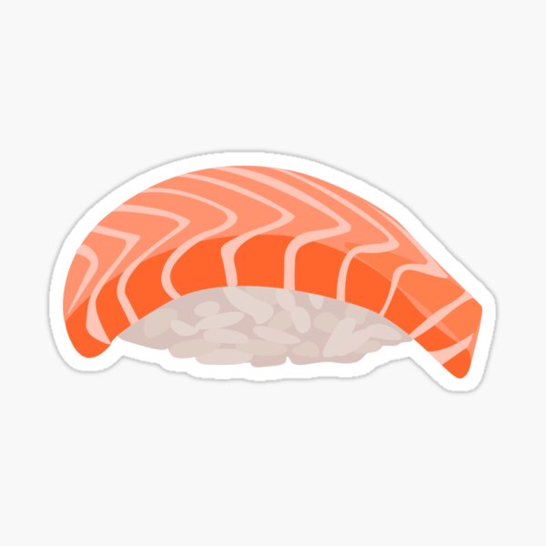 Sushi au saumon Sticker