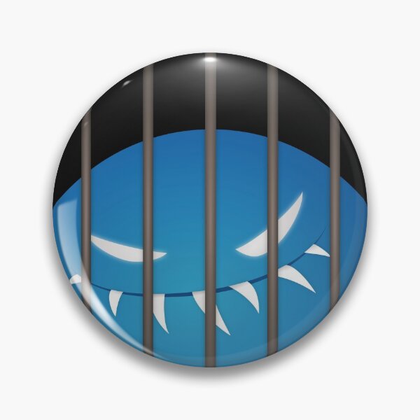 Item preview, Jailed Evil Grinning Monster Kingpin designed and sold by Boriana Giormova.