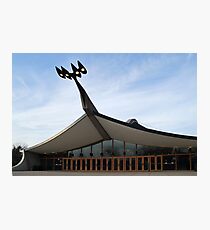 Is it a Bird, Is it a Stadium, Is it a Hockey Rink? Photographic Print