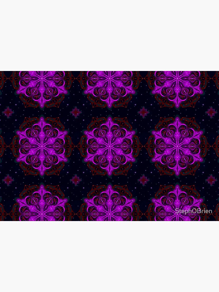 Spaceborne Orchid Snowflake by StephOBrien