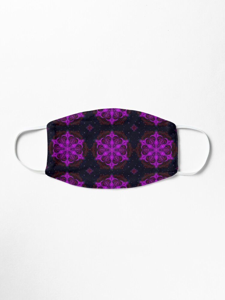 Alternate view of Spaceborne Orchid Snowflake Mask
