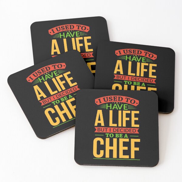 Item preview, I Used To Have A Life But I Decided To Be A Chef Shirt designed and sold by Orange Pieces.