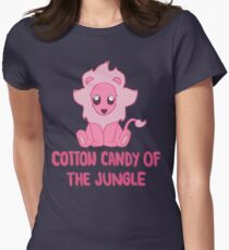 Cotton Candy of the Jungle Women's Fitted T-Shirt