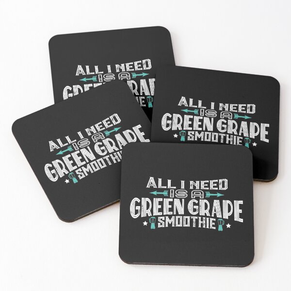 Item preview, all i need is a GREEN GRAPE smoothie designed and sold by Orange Pieces.