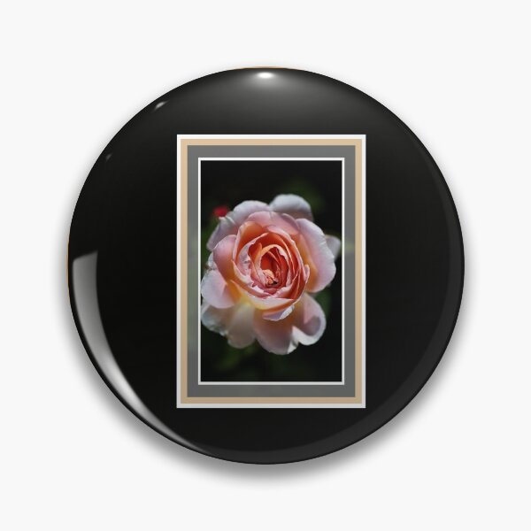 Item preview, Single Romantic Rose With Design designed and sold by Joy Watson - Natural Light Photography .