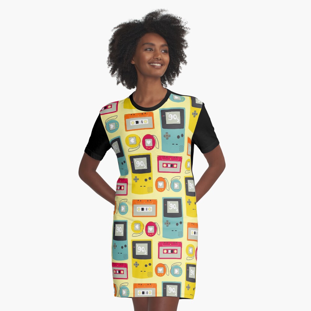 Item preview, Graphic T-Shirt Dress designed and sold by gaiamarfurt.