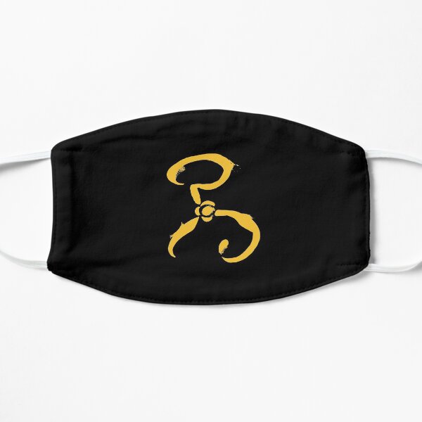 Mask with the Yellow Sign Mask