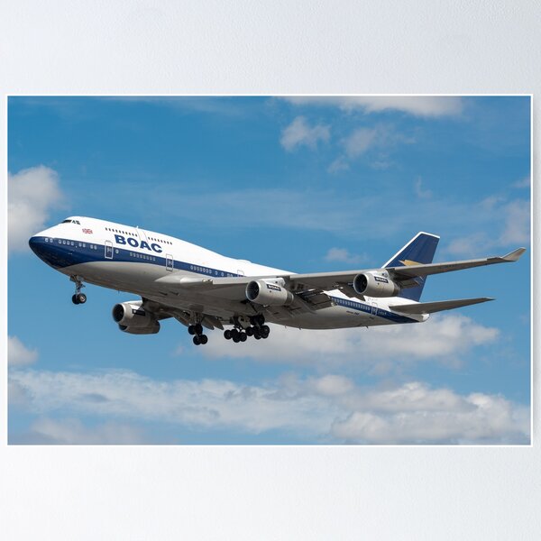 Item preview, Boeing 747-436 British Airways (BOAC Retro Livery) designed and sold by FinnishDesign.