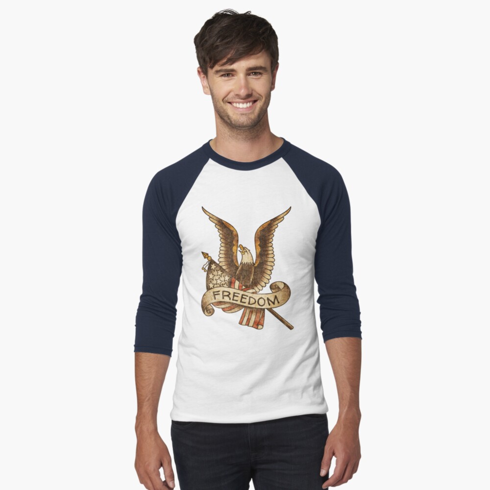 Item preview, Baseball ¾ Sleeve T-Shirt designed and sold by Salty-Dog2.