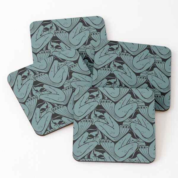 Item preview, K. Moser Mermaid - Dark Turquoise designed and sold by Raw-Run.