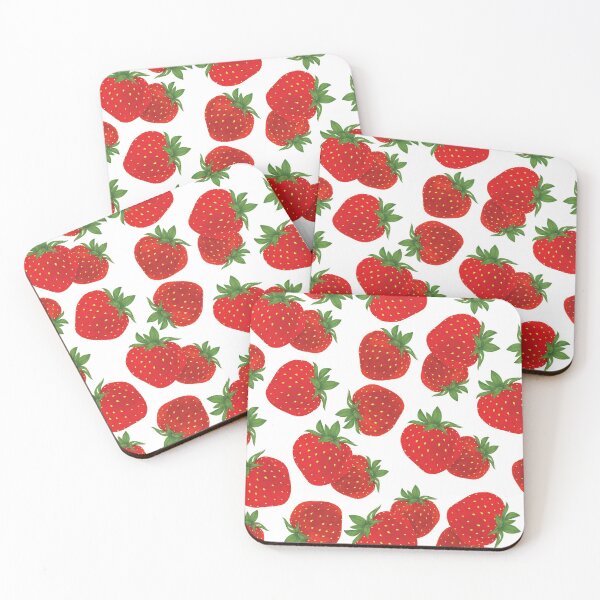 Item preview, Cute Red Strawberries designed and sold by AnastasiaDesign.