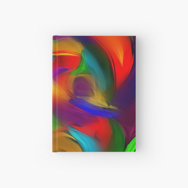 Rainbow Dapple Hardcover Journal