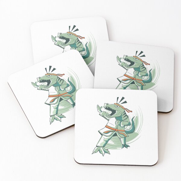 Item preview, Karate dinosaurs designed and sold by DerSenat.