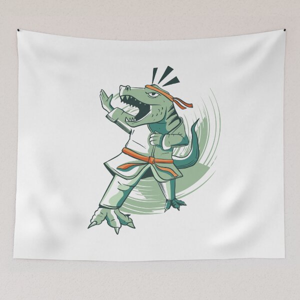 Item preview, Karate dinosaurs designed and sold by DerSenat.
