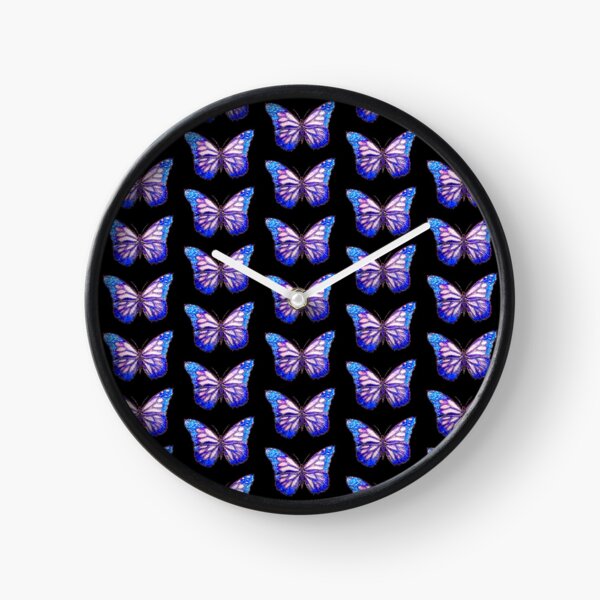 Crystal Butterfly Clock