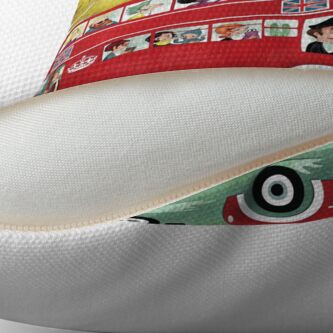 Alternate view of Happy London Throw Pillow
