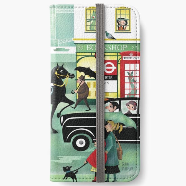 Happy London iPhone Wallet