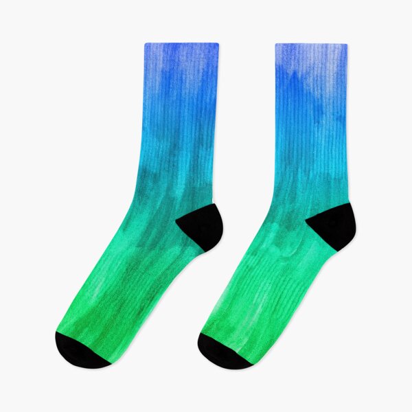 Item preview, Turquoise, Lime & Indigo Watercolor Abstract designed and sold by Perrin Le Feuvre.