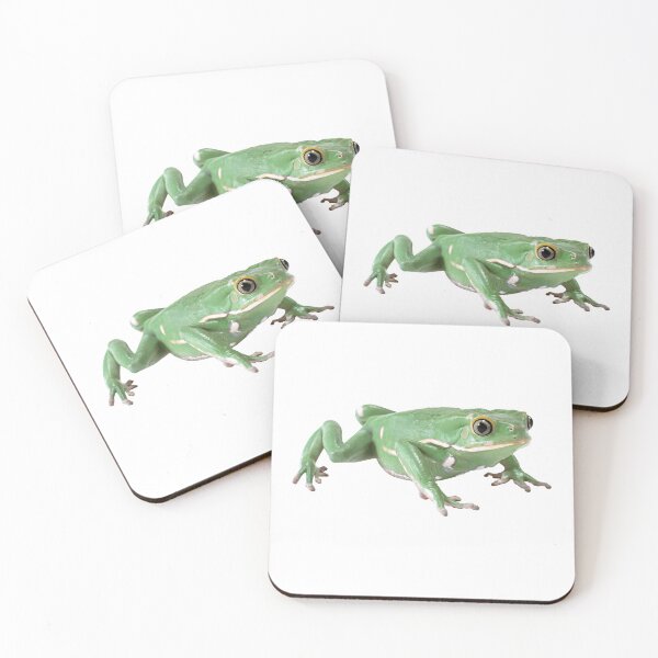 Aperçu de l'œuvre Grenouille verte menthe mignonne créée et vendue par FeLeif.