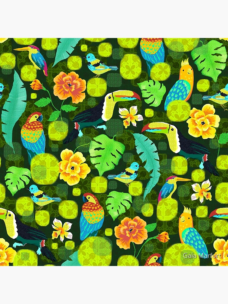 Thumbnail 2 of 2, Tote Bag, Tropical spirits designed and sold by gaiamarfurt.