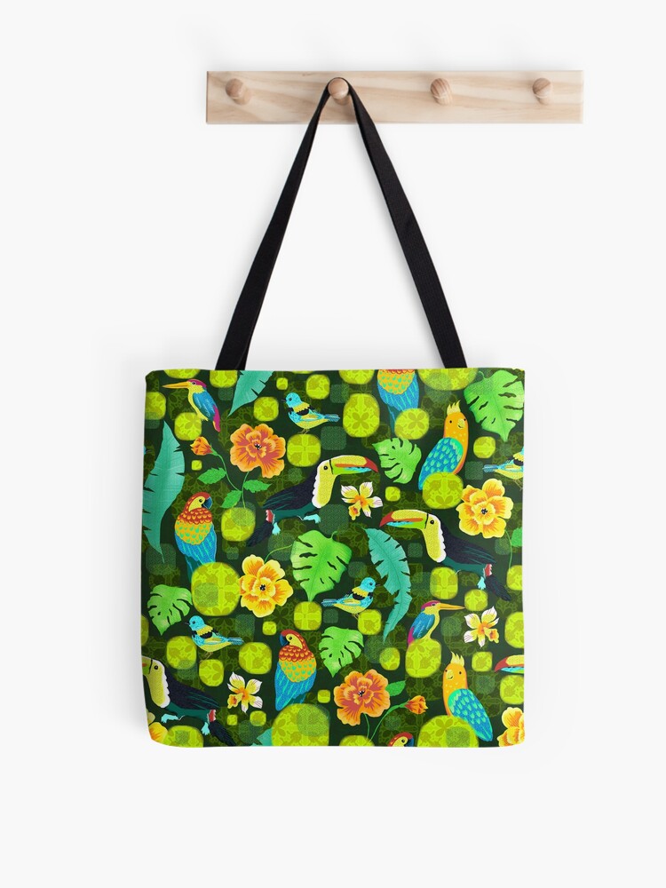 Thumbnail 1 of 2, Tote Bag, Tropical spirits designed and sold by gaiamarfurt.