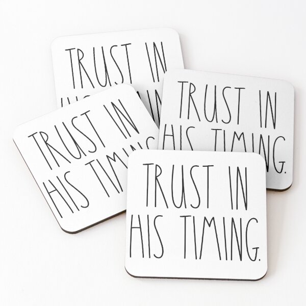 Item preview, Trust in his timing designed and sold by kayleetubbs.