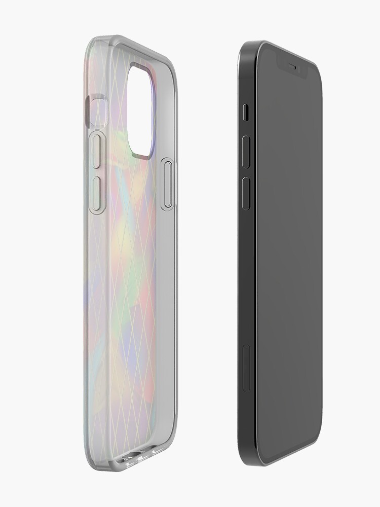 Alternate view of Golden Diamonds, Rainbow Void iPhone Case & Cover