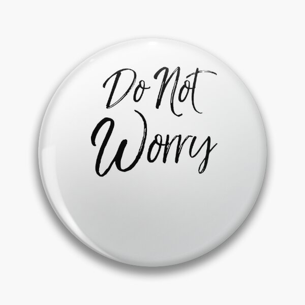 Item preview, Do Not Worry Christian Quote designed and sold by TNDesignStudio.