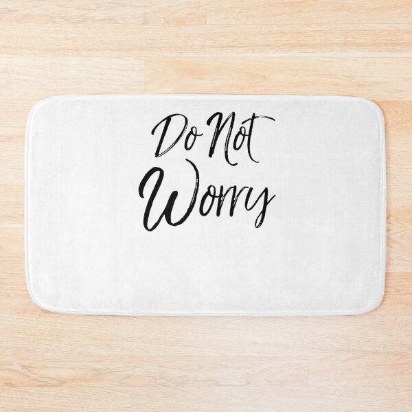 Item preview, Do Not Worry Christian Quote designed and sold by TNDesignStudio.