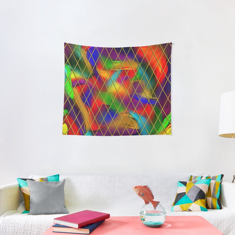 Golden Diamonds, Rainbow Void Tapestry