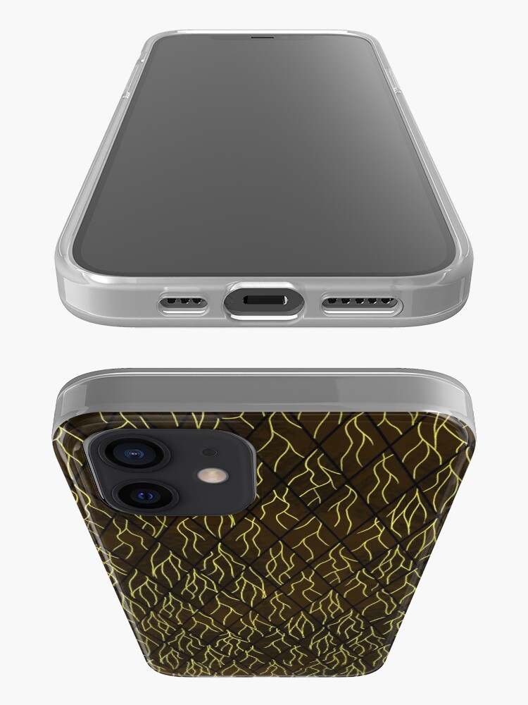 Alternate view of Earthen Scales, Golden Streams iPhone Case & Cover